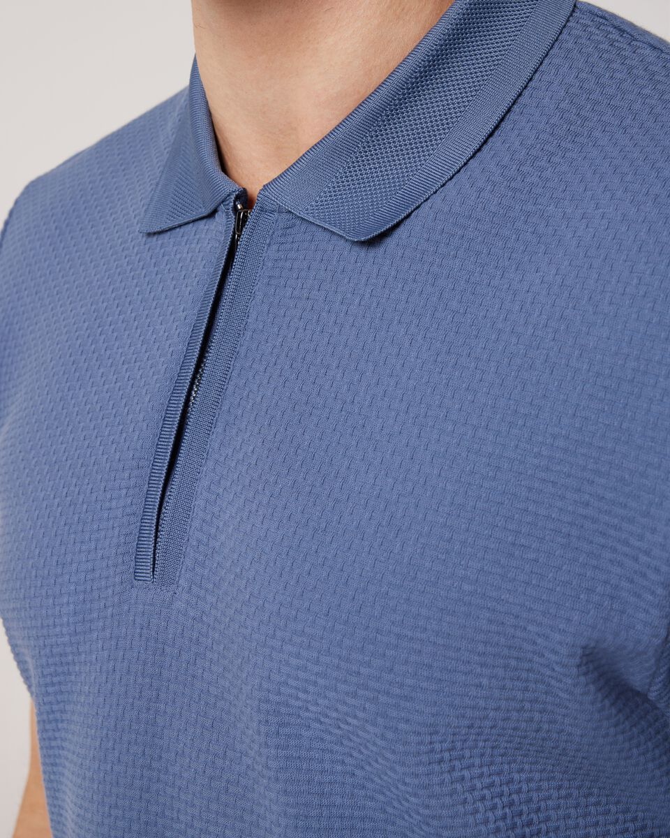 Jacquard Texture Polo